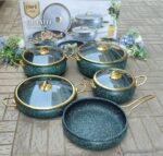 Amber ray Vibe

❇️ 9PCS GRANITE COATING KITCHEN COOKWARE SET - Image 6