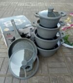 Bosch 11pc Cookware with Silicone lid covers - Image 3